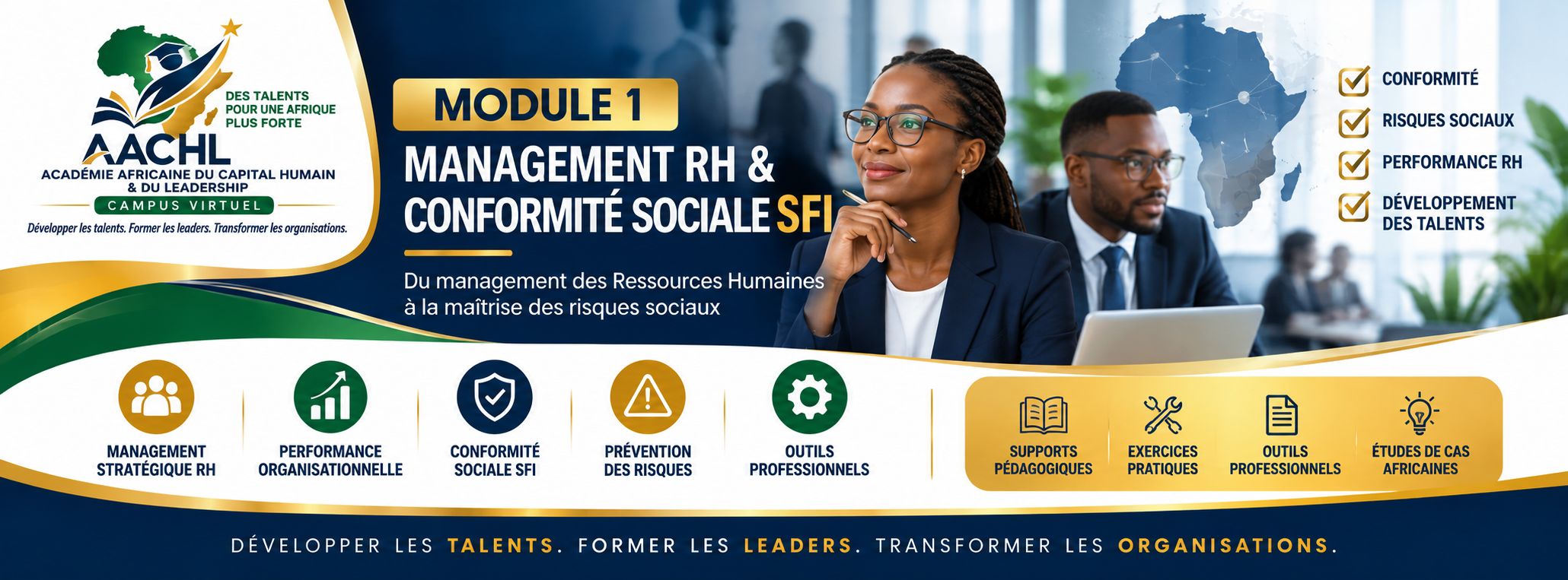 𝗔𝗔𝗖𝗛𝗟 | 𝗠𝗢𝗗𝗨𝗟𝗘 𝟭 — 𝗠𝗔𝗡𝗔𝗚𝗘𝗠𝗘𝗡𝗧 𝗥𝗛 & 𝗖𝗢𝗡𝗙𝗢𝗥𝗠𝗜𝗧É 𝗦𝗢𝗖𝗜𝗔𝗟𝗘 𝗦𝗙𝗜