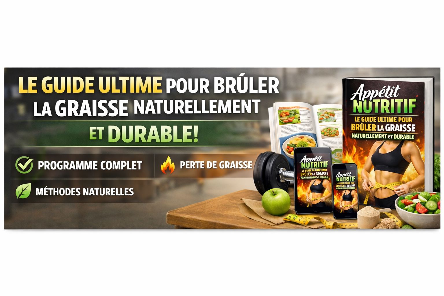 Appétit Nutritif – Le Guide Ultime Pour Brûler la Graisse Naturellement et Durable