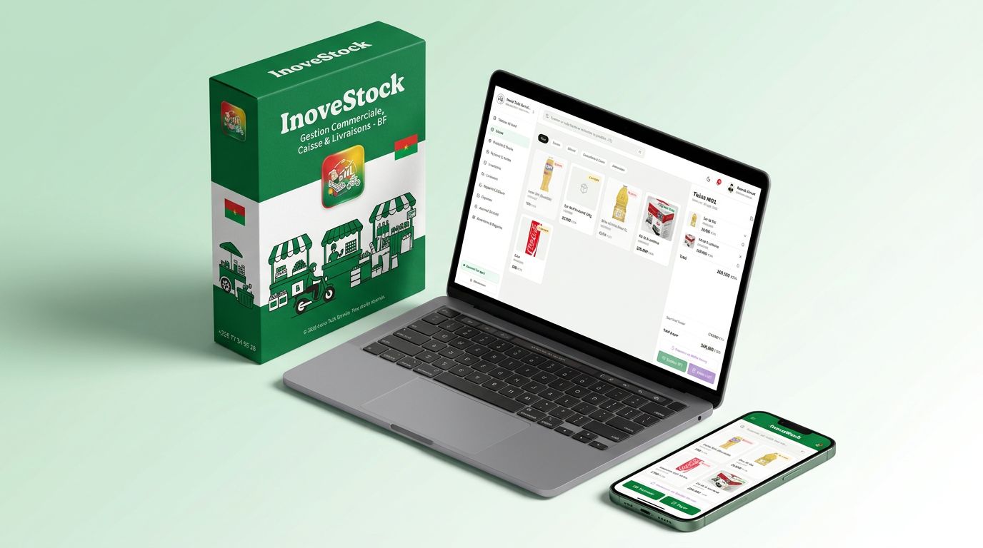 Logiciel de gestion commerciale, caisse & livraisons InoveStock