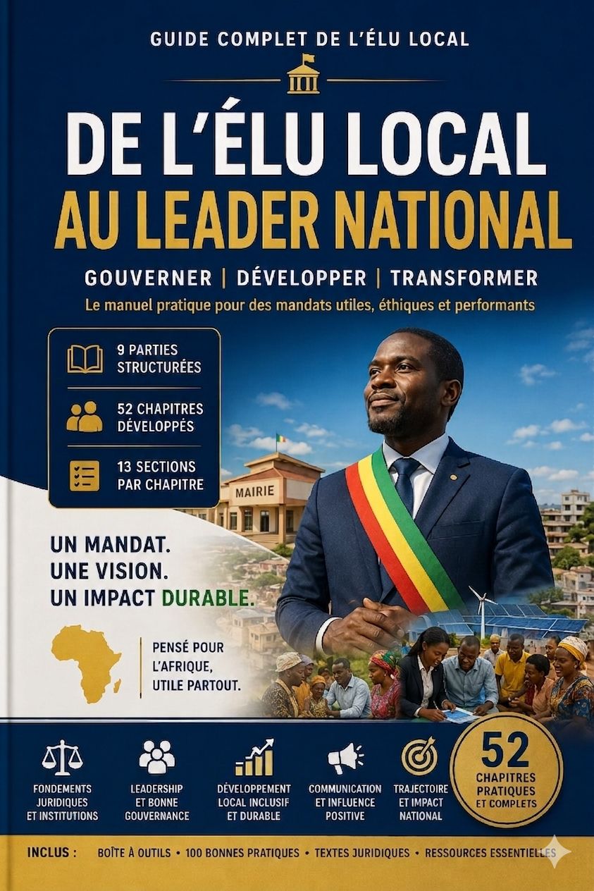 Guide de l'élu local: 52 chapitres pour conquérir un mandat et bâtir une carrière politique durable