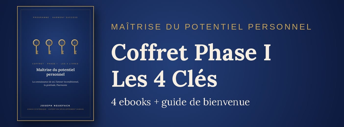 Coffret Phase I · Maîtrise du potentiel personnel (les 4 Clés)