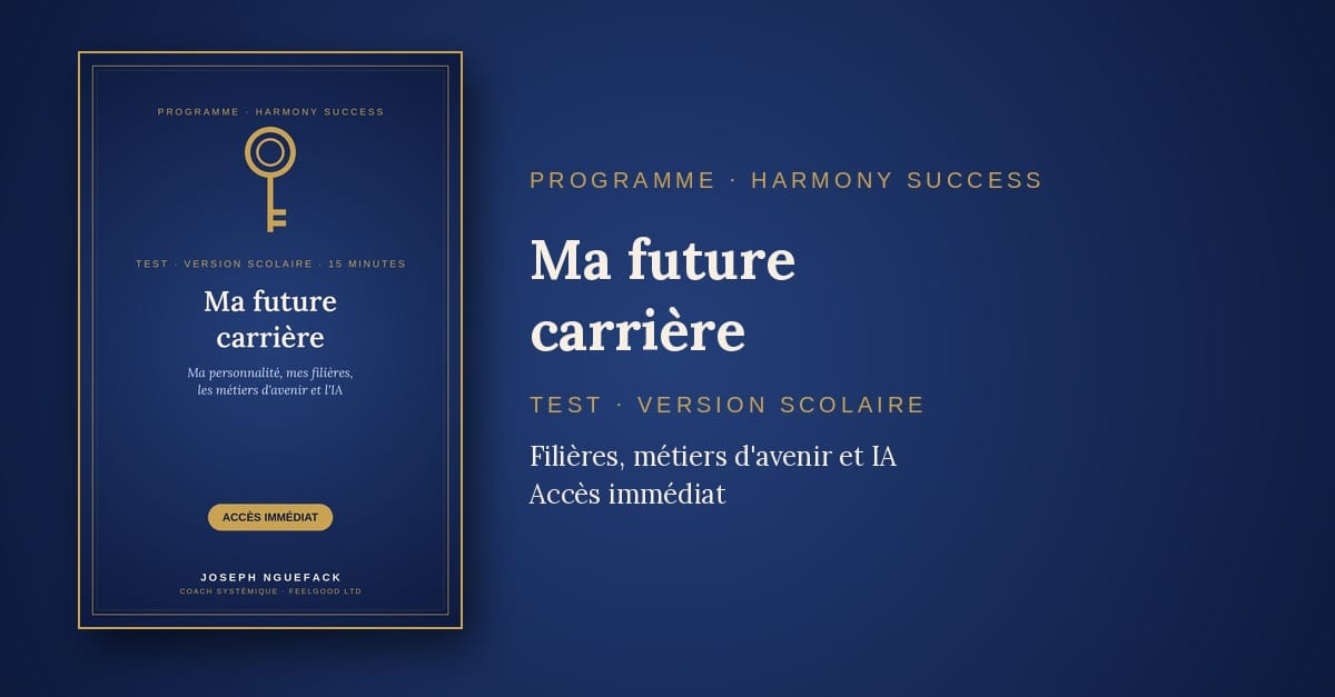 Ma future carrière · Test d'orientation scolaire et universitaire