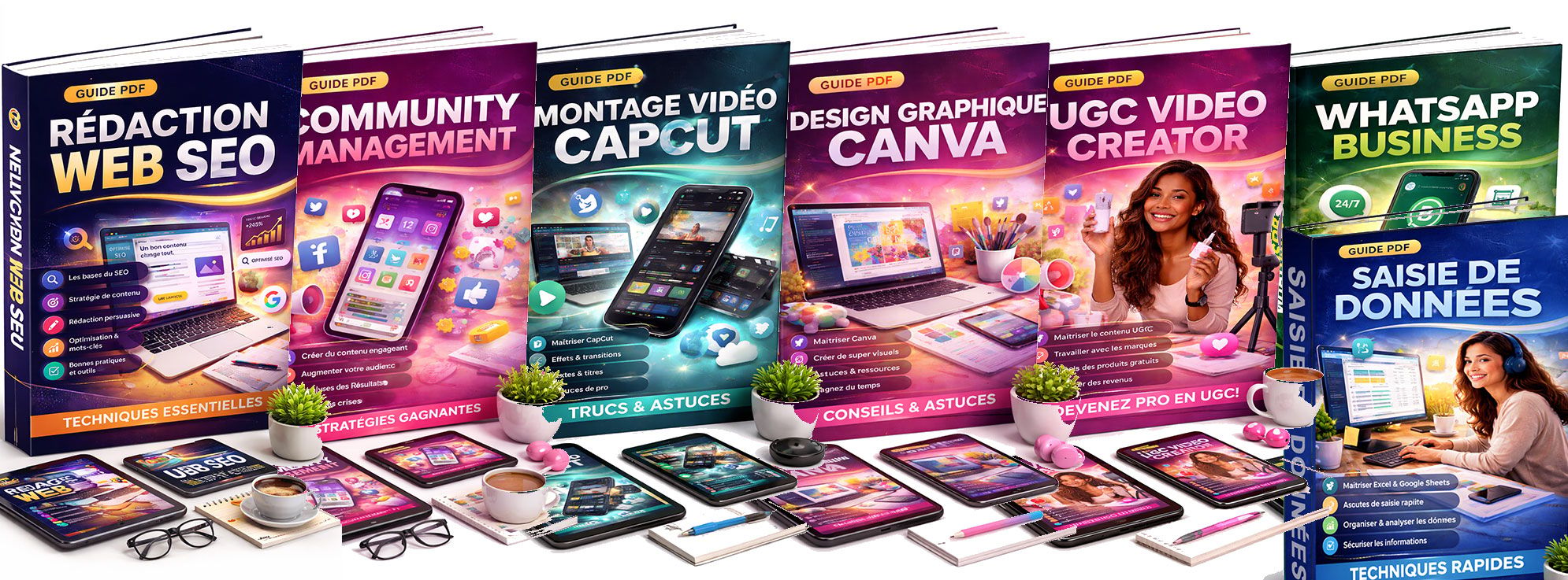 Pack Elite de 7 Formations Freelance Afrique
