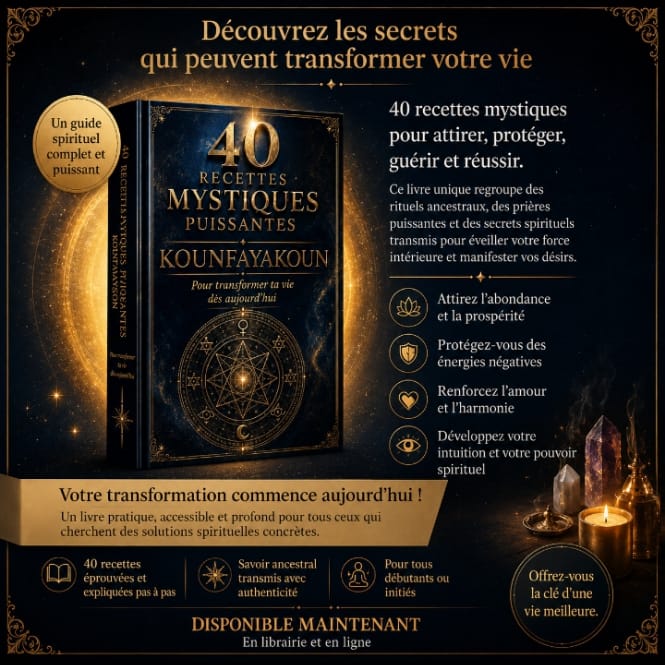 40 secrets spirituel puissant kounfayakoun