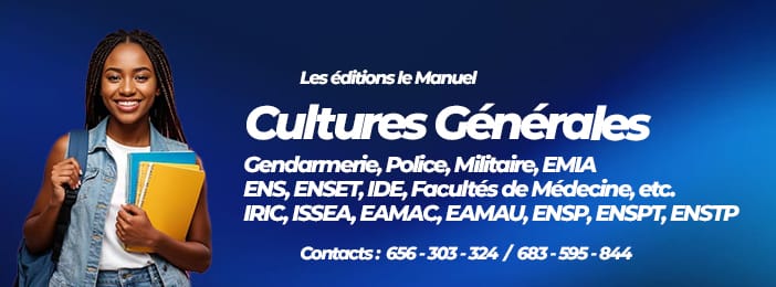 Le Manuel de +5800 QCMs de Cultures Générales session 2026. Gendarmerie, ENS, ENSET etc.