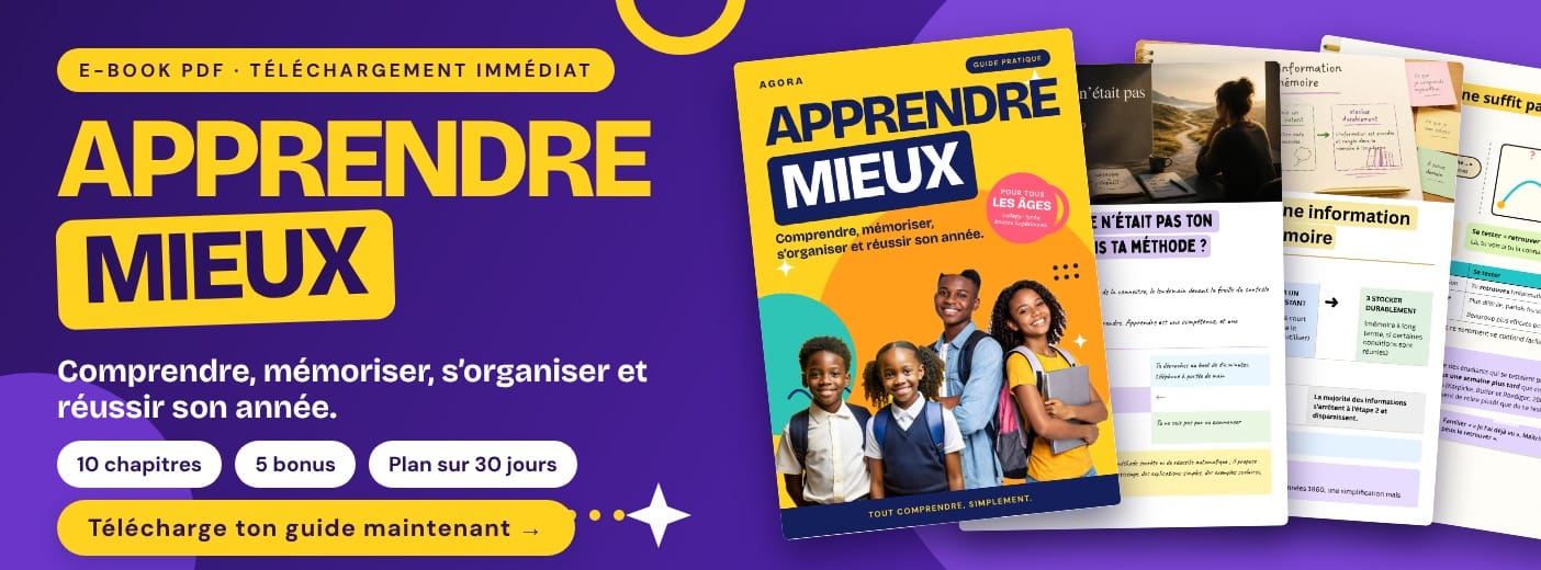 Apprendre Mieux : le guide pratique pour comprendre, mémoriser, s’organiser et réussir son année