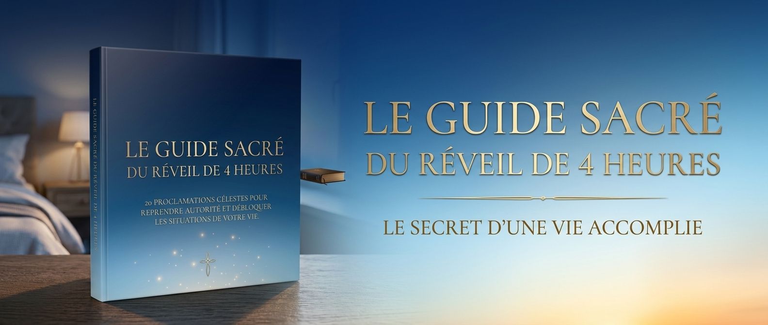 Les 20 proclamations célestes pour briser les blocages spirituels et débloquer votre destinée