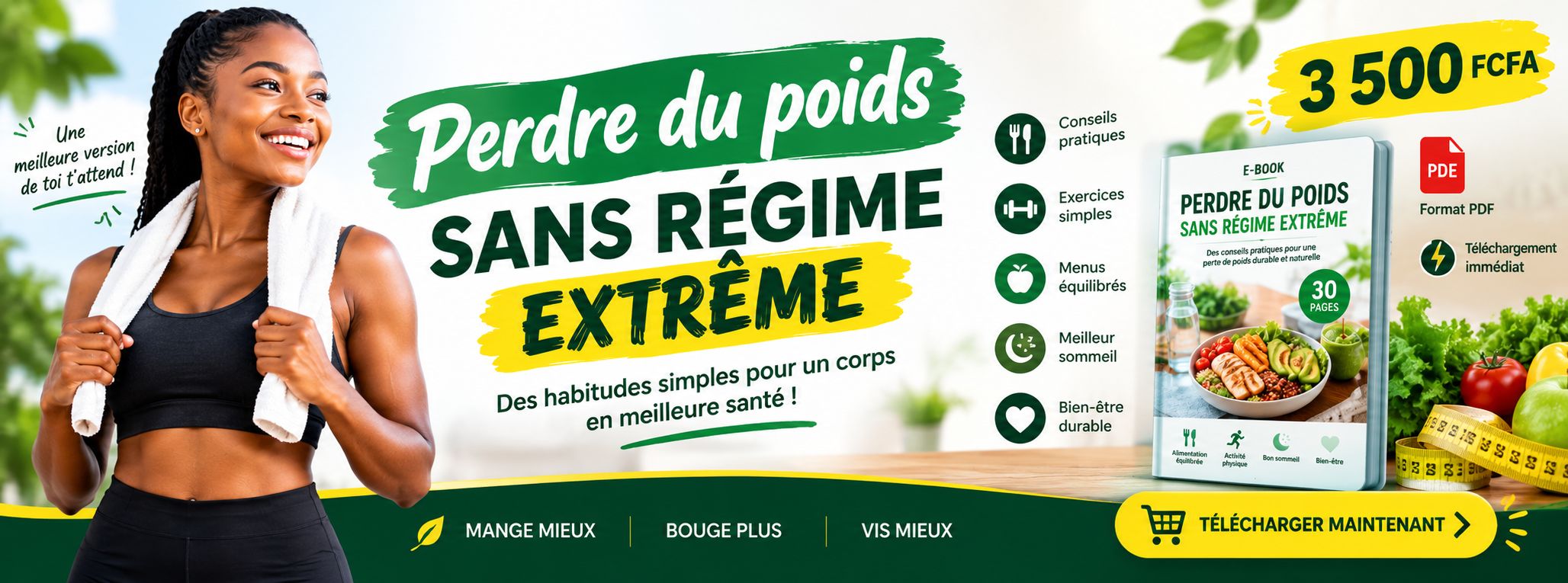 Perdre du poids sans régime extrême