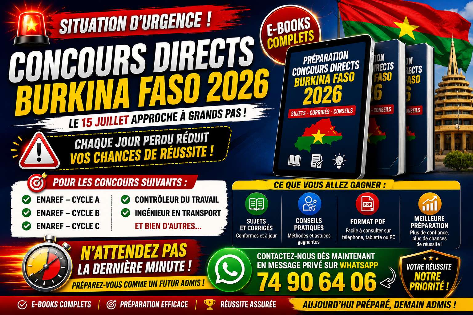 Le Guide secret des admis aux concours 2026🔥