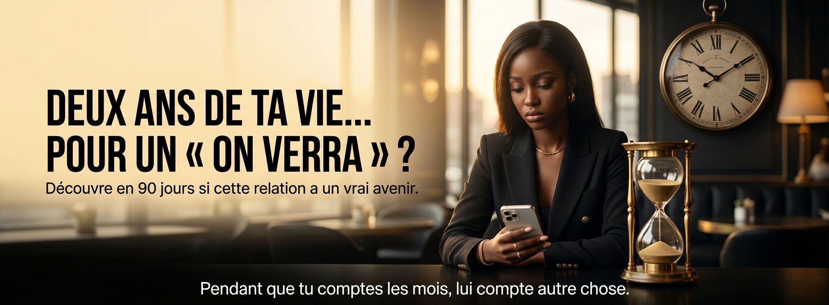 DEUX ANS DE TA VIE... POUR UN « ON VERRA » ?