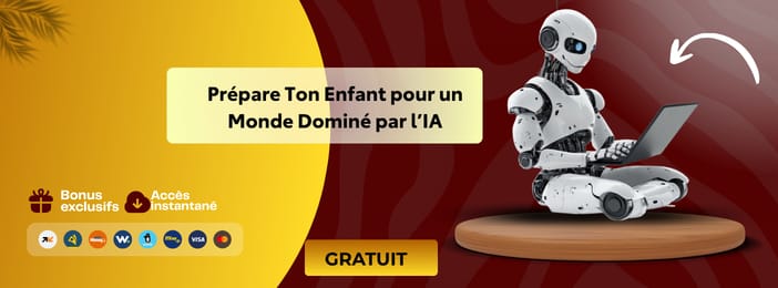 En 10 minutes ce soir, ton enfant peut créer sa première création avec l’IA