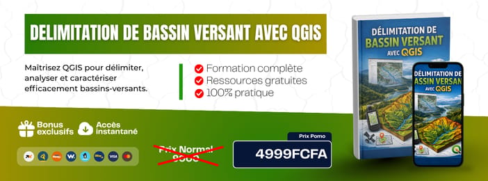 DELIMITATION DE BASSIN VERSANT AVEC QGIS