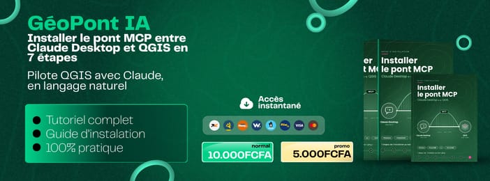 GéoPont IA: Installer le pont MCP entre Claude Desktop et QGIS en 7 étapes