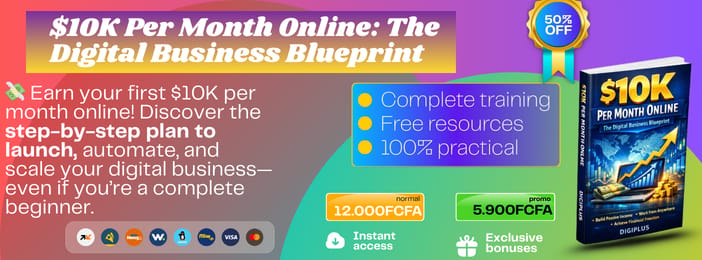 $10K Per Month Online: The Digital Business Blueprint