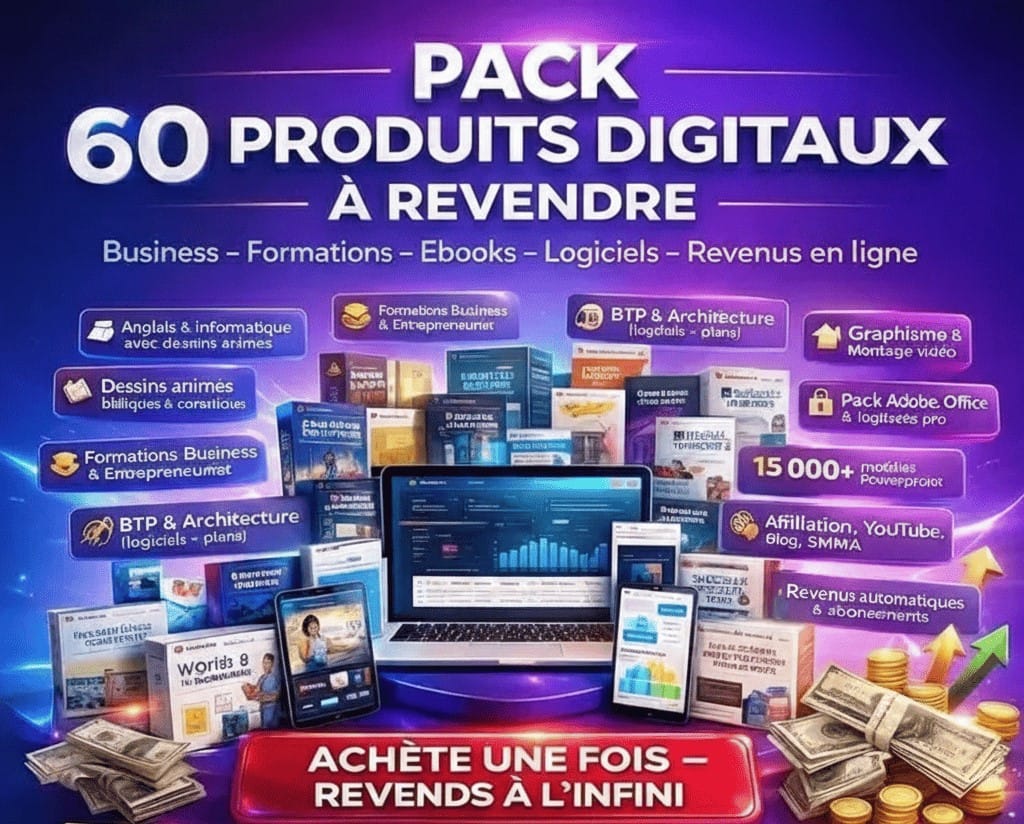 PACK DE 60 FORMATIONS