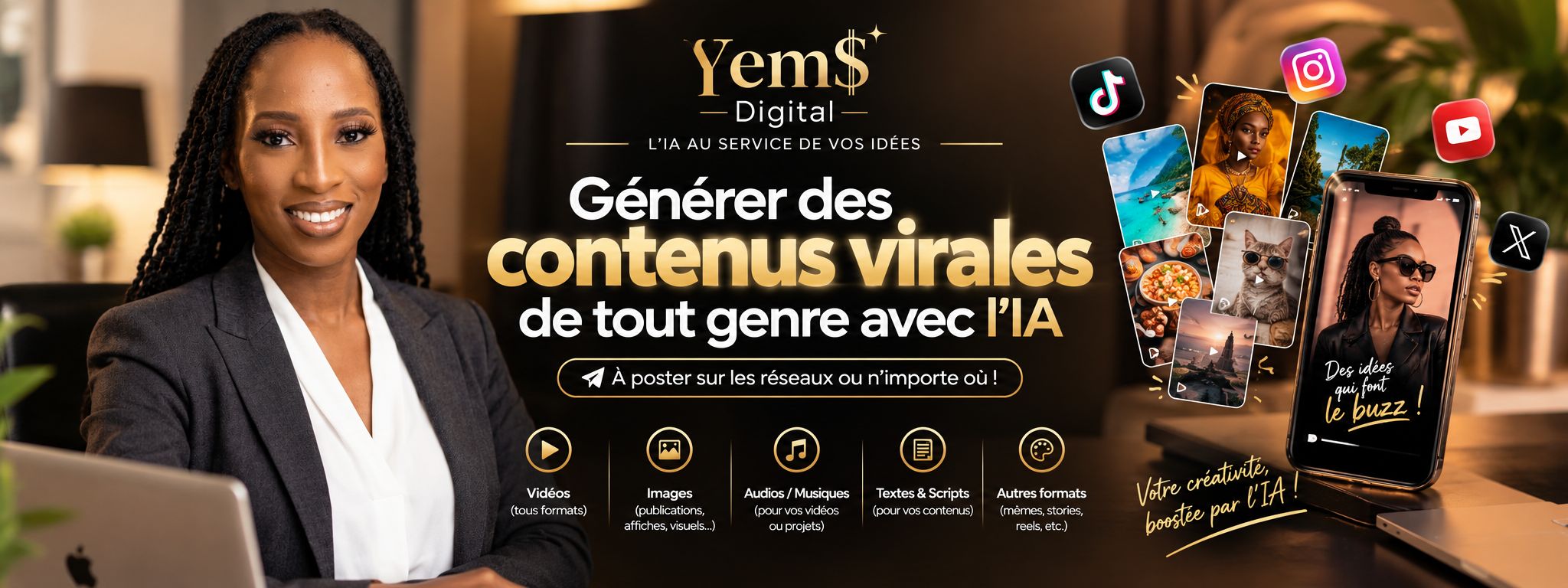 Contenu IA sur-mesure: Augmentez votre audience en 24h
