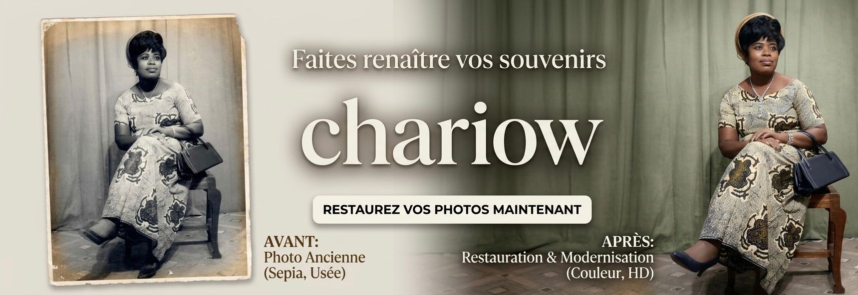 Restauration & Modernisation de Photos Anciennes
