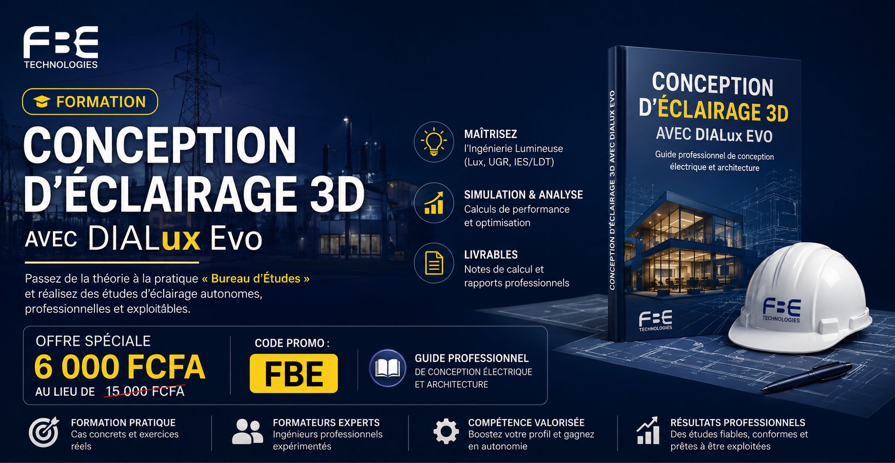 06 DIALux Evo : réaliser des études d’éclairage et des simulations professionnelles