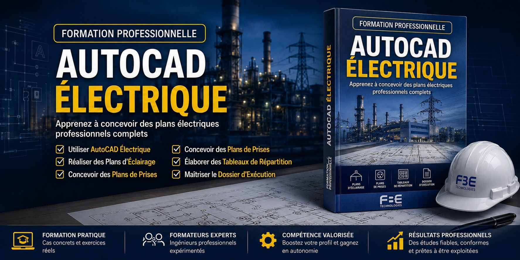 05 AutoCAD Électrique : réaliser des plans électriques professionnels