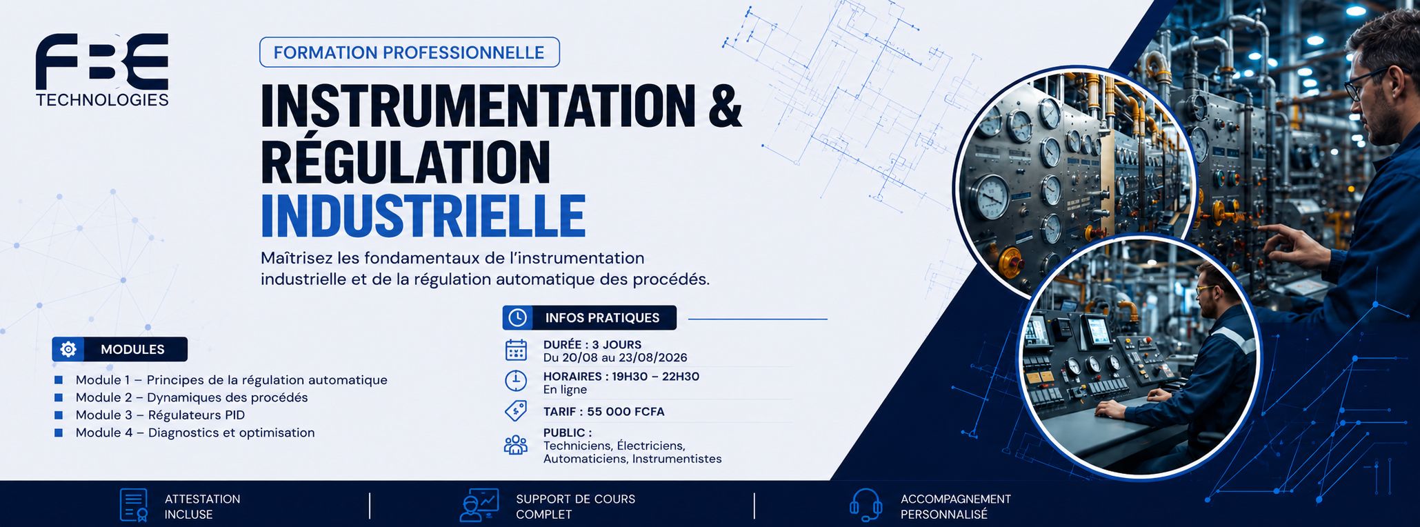 11 — Régulation Automatique : contrôler la température et stabiliser les machines