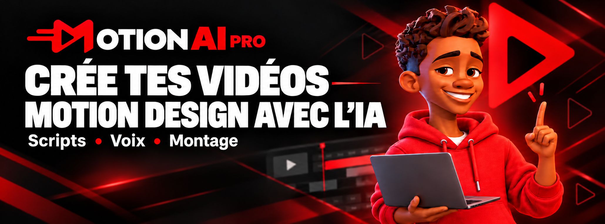 Crée des vidéos motion design tellement pros que les gens achètent ton produit.