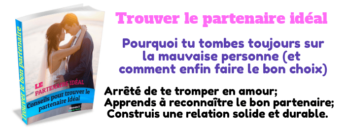 COMMENT TROUVER LE PARTENAIRE IDÉAL