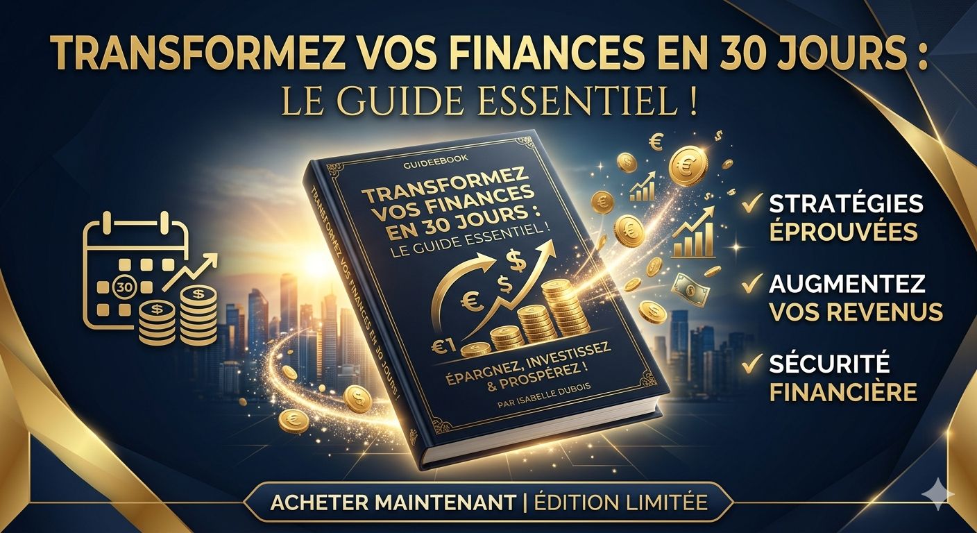 "Transformez vos finances en 30 jours : Le guide essentiel !"