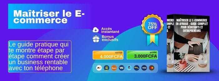 Boostez Vos Revenus: Guide E-commerce Afrique pour Débutants en 30 Jours