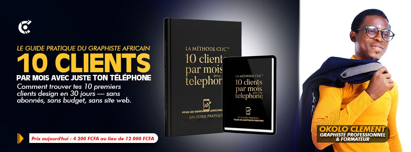La Méthode CLIC :  10 clients design en 30 jours — sans abonnés, sans budget, sans site web.