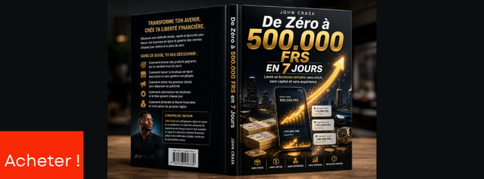 De Zéro à 500.000frs en 7 Jours