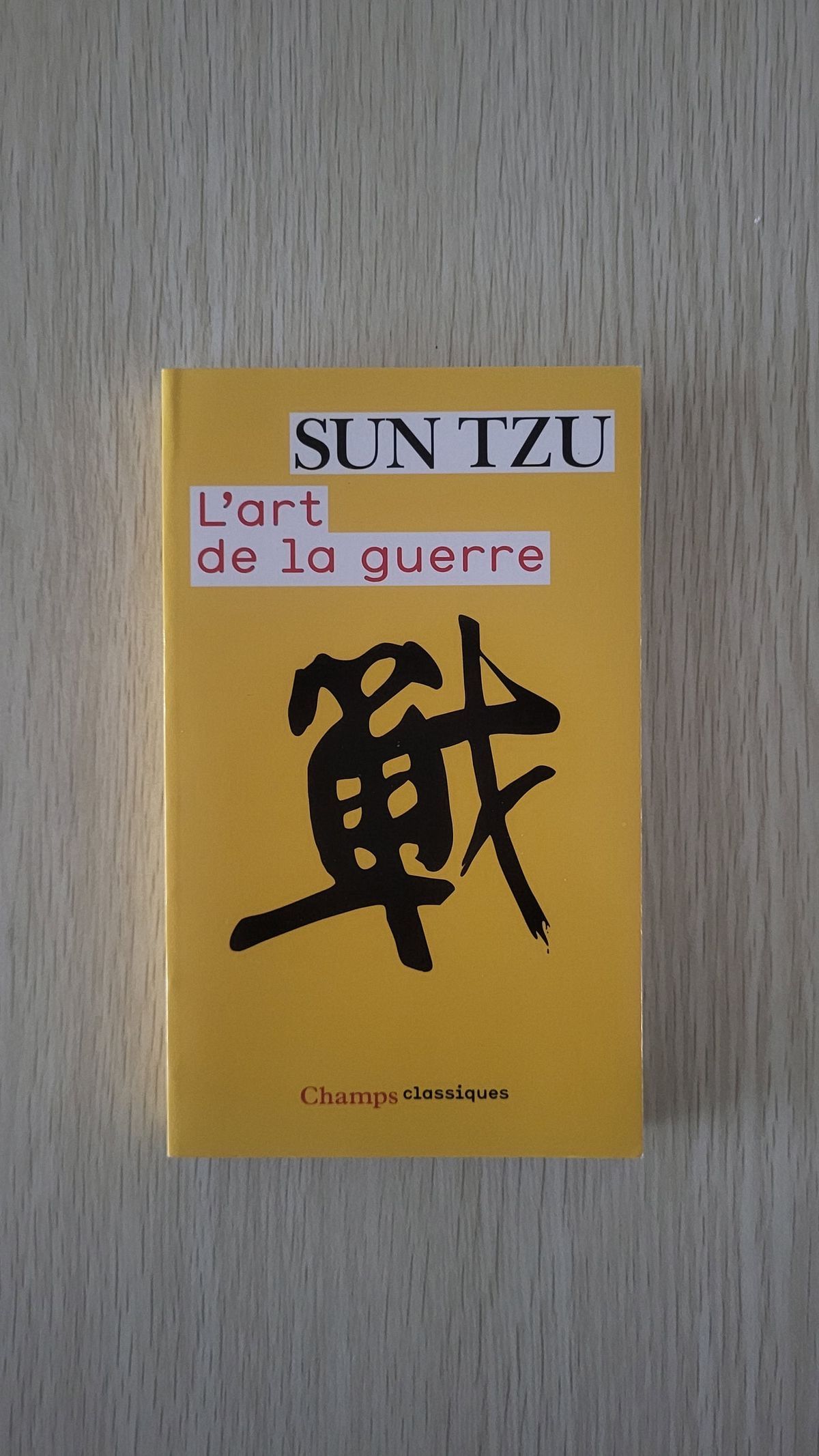 l'art de la guerre de Sun Tzu