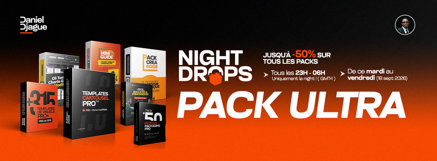 PACK ULTRA (Contient tout les 07 packs de Daniel Djague)