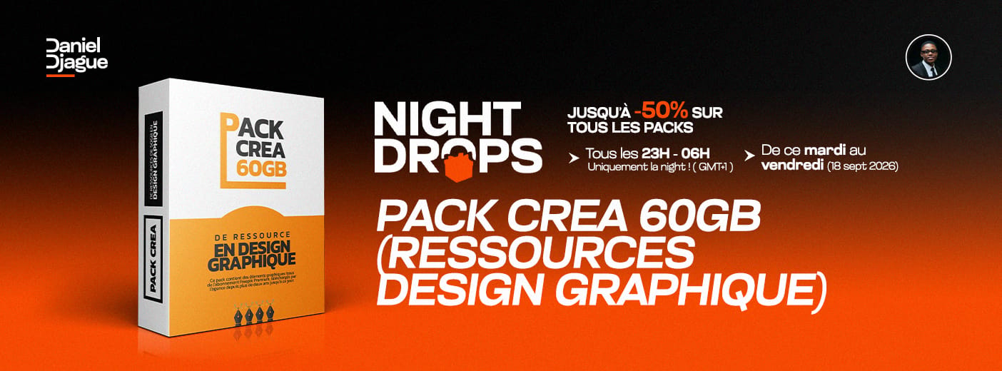 PACK CREA 60GB- (RESSOURCES DESIGN GRAPHIQUE)