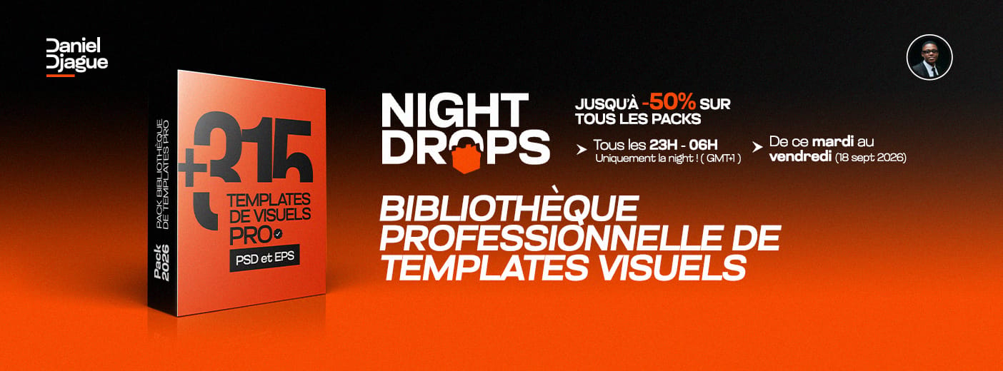 BIBLIOTHÈQUE PROFESSIONNELLE DE TEMPLATES VISUELS