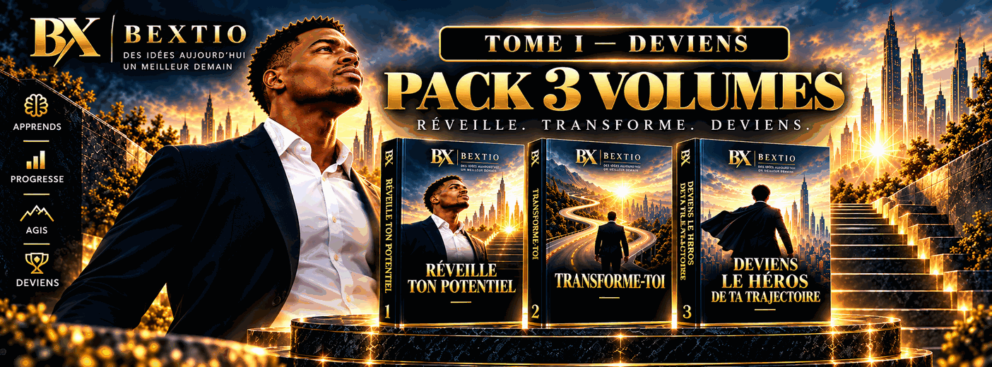 Couverture : TOME I — DEVIENS — PACK 3 VOLUMES