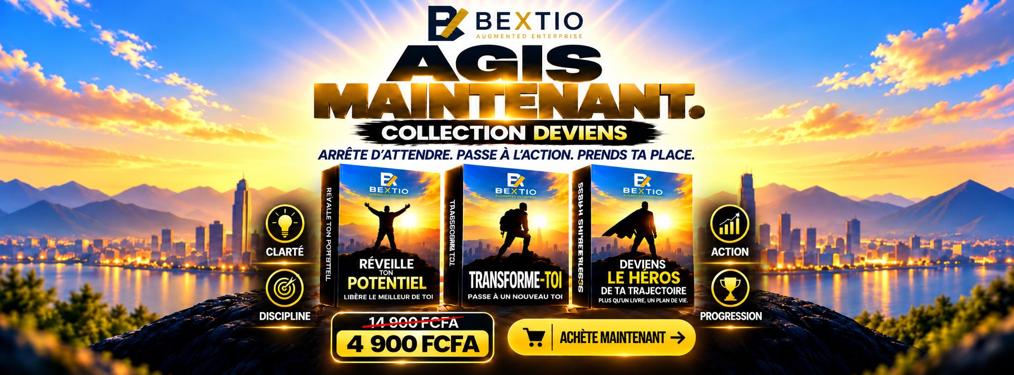 COLLECTION DEVIENS — 3 LIVRES