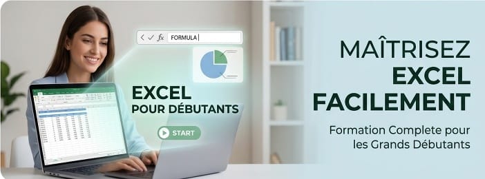 FORMATION EXCEL POUR LES DEBUTANTS(ES)