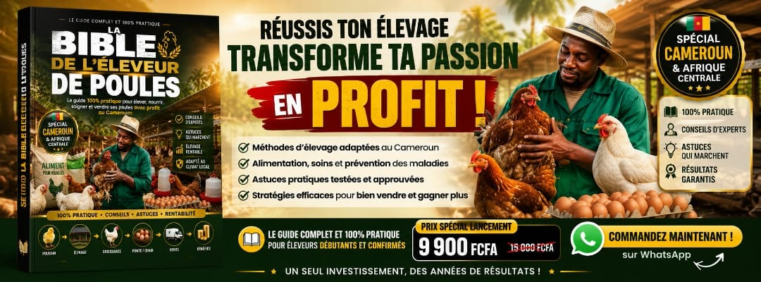 La Bible de l'Éleveur de Poules — Guide Complet Élevage de Poules au Cameroun (Débutant à Pro)