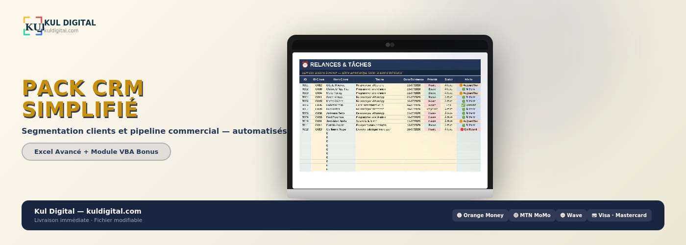 Pack CRM Simplifié