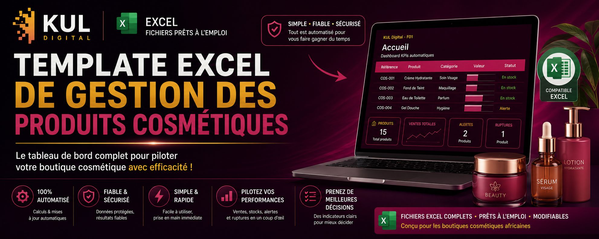 Gestion cosmetique