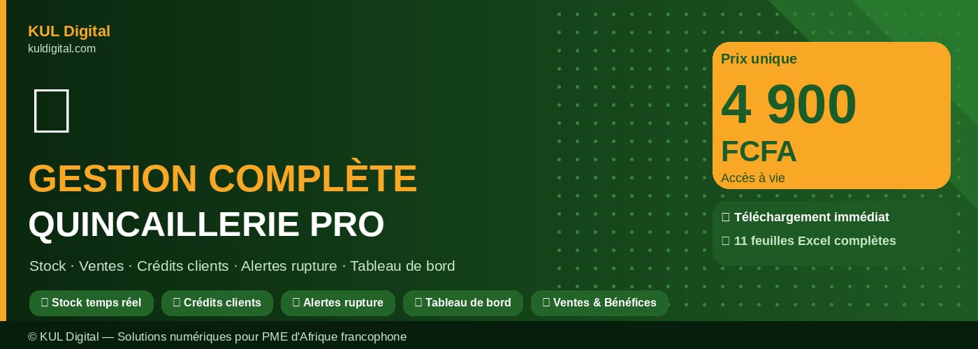 🛠️  Gestion quincaillerie