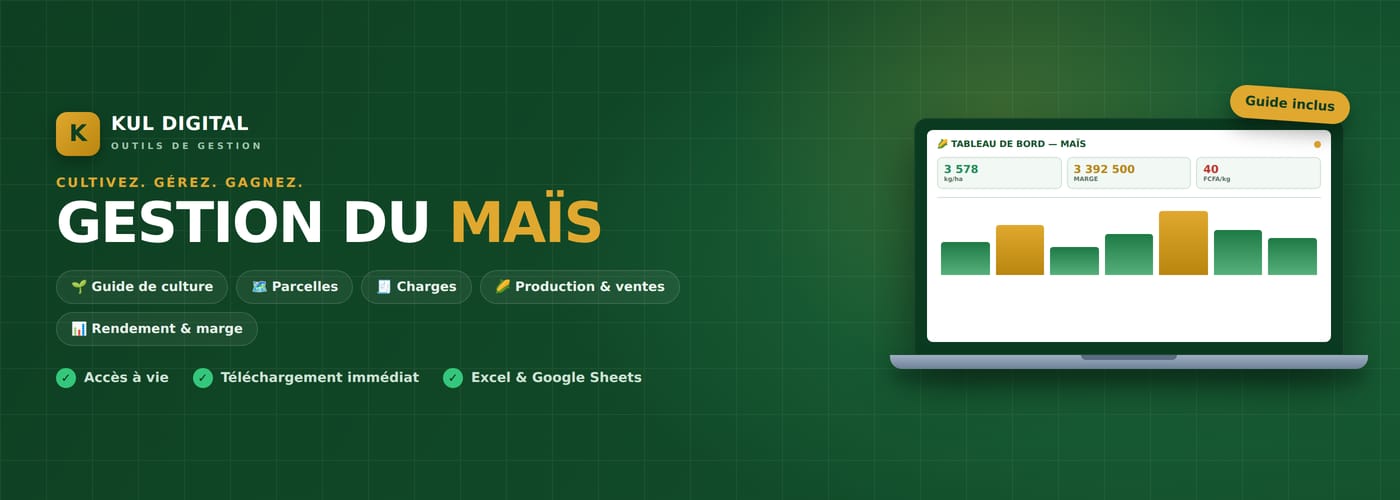 Gestion de la production maÏs
