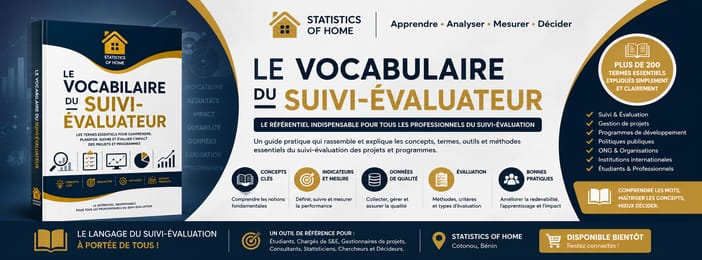 Le vocabulaire du Suivi-evaluateur