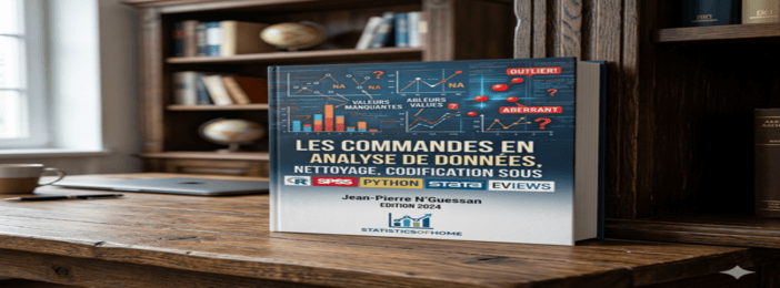Commande en analyse de données sous R SPSS STATA PYTHON