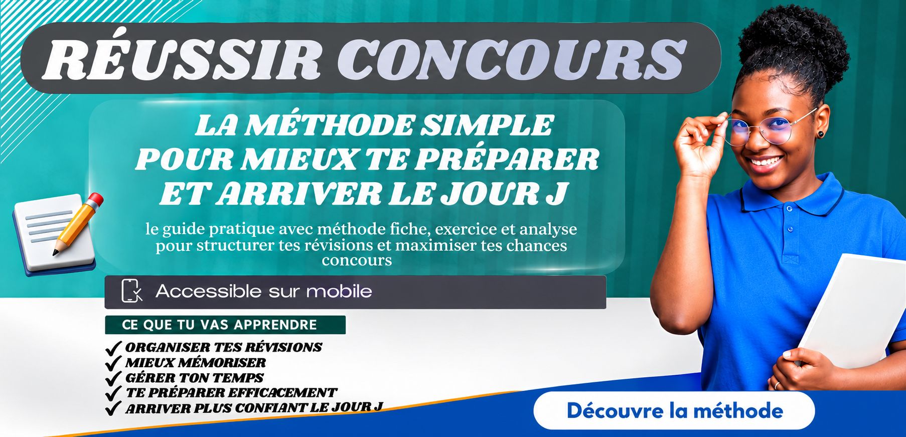 RÉUSSITE CONCOURS : LA MÉTHODE SIMPLE POUR SE PRÉPARER, S’ENTRAÎNER ET ÊTRE PRÊT LE JOUR J