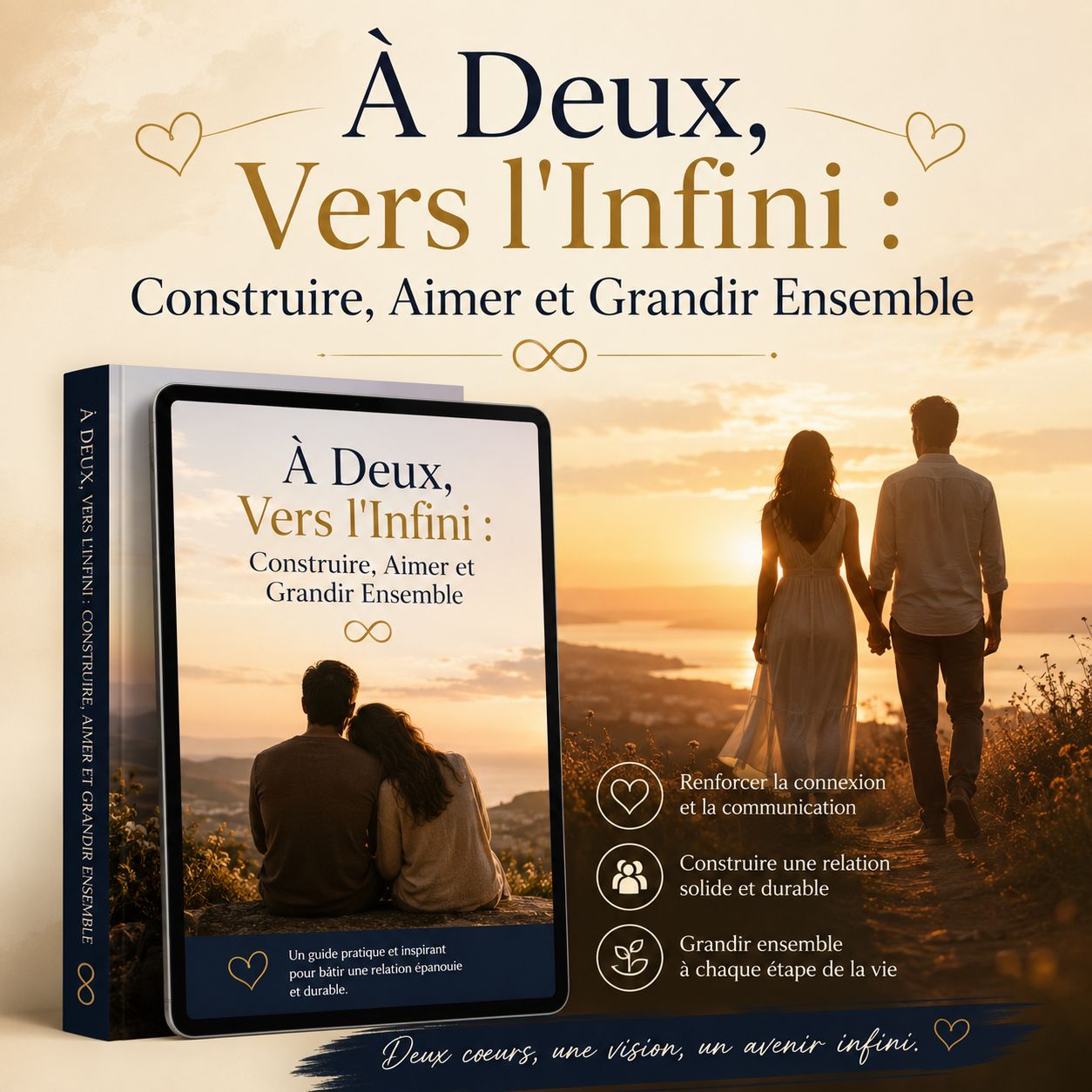À Deux, Vers l'Infini : Construire, Aimer et Grandir Ensemble
