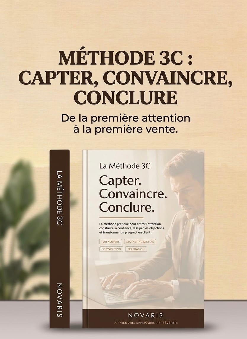 La Méthode 3C : Le guide pas à pas pour réussir tes premières ventes