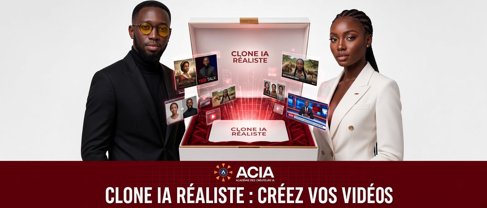 CLONE IA RÉALISTE : Créer des vidéos IA avec ton visage & ta voix sans te filmer