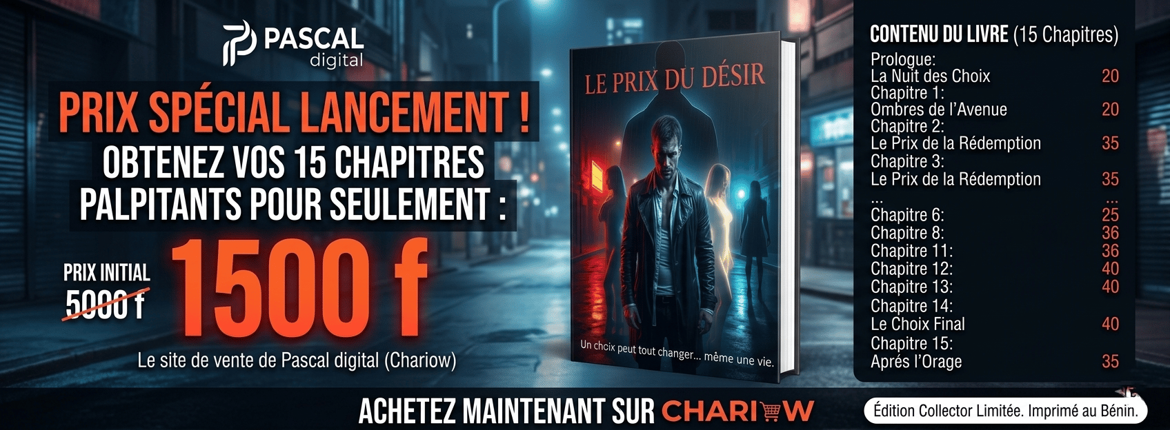 LE PRIX DU DÉSIR