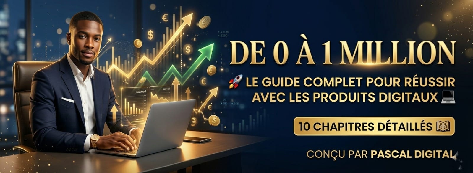 De 0 À Millions : Le Guide Complet Pour Réussir Avec les Produits Digitaux